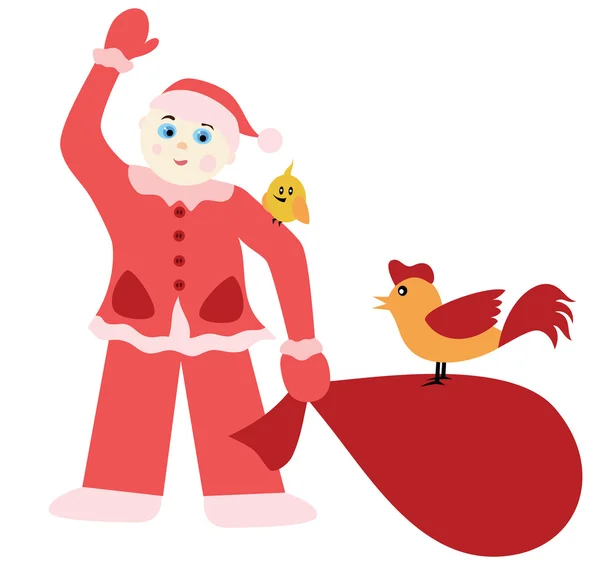 Padre joven Navidad Ilustraciones De Stock Sin Royalties Gratis