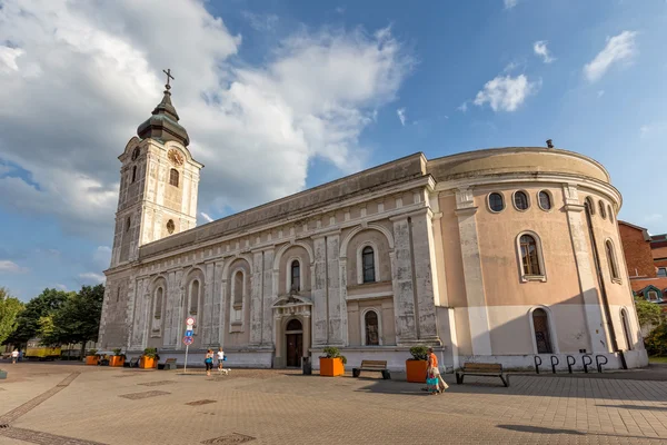 Vieille église dans la ville Pecs de Hongrie, 16 août 2016 — Photo