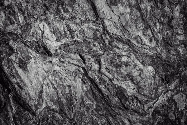 Surface of the rock in black and white — Stock Photo, Image