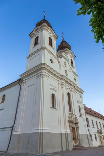 View of Tihany Abbey at Lake Balaton in Hungary — Stock Photo, Image
