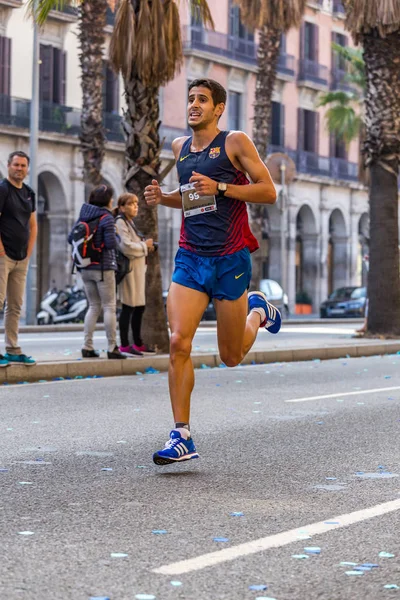 Llorenc Corredor de ventas de 10000m, en "Corredores de campeonato de abeto — Foto de Stock