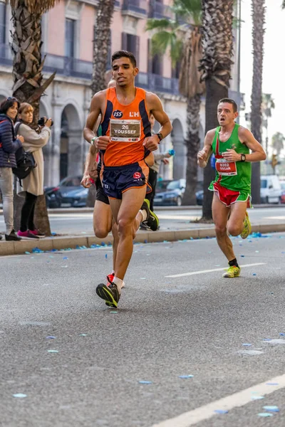 Youssef Fateh corredor de 10000m, en "Corredores de campeonato de abeto — Foto de Stock