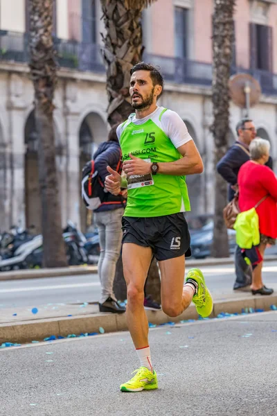 Ruben castro algora läufer über 10000m, über "meisterschaftsläufer" — Stockfoto