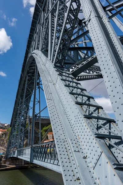 Dom Luise I bridge at the Douro River, 23. may 2014 city Porto — Stock Photo, Image