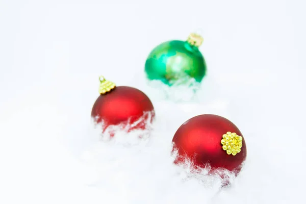 Krásné vánoční ozdoby, samostatný — Stock fotografie