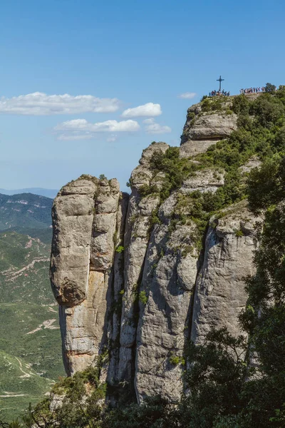 Pohoří Montserrat, Španělsko — Stock fotografie