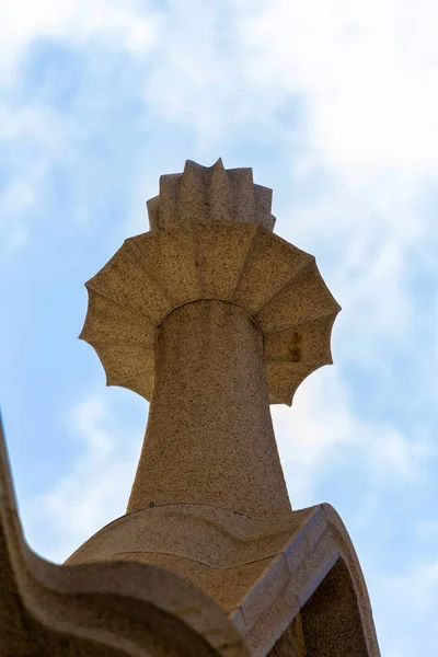 Detalhe da Sagrada Família, catedral projetada por Antoni Gaudi — Fotografia de Stock