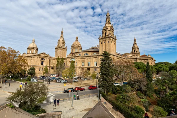 Famoso Museo Nacional de Arte de Cataluña en Barcelona —  Fotos de Stock