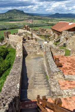 Macaristan Szigliget kalede detay