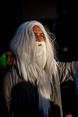 Barcelona İspanya karnaval geçit