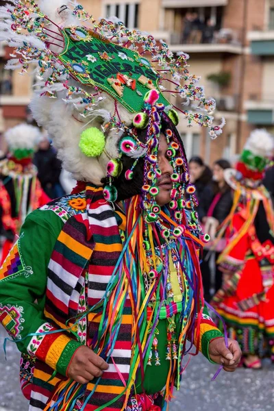 Participant of carnival — Stock Photo, Image