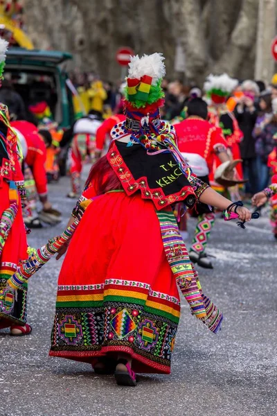 Participant of carnival — Stock Photo, Image