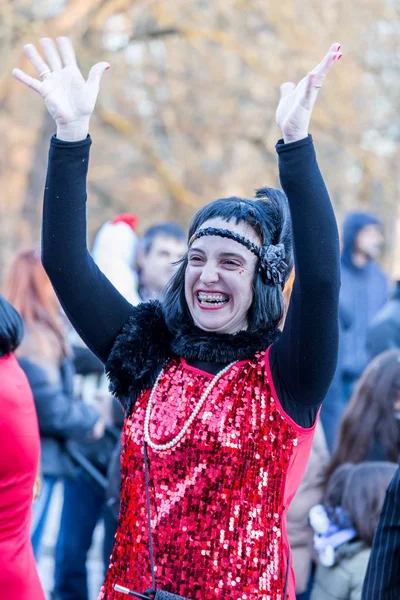 Deltagare i carnival — Stockfoto