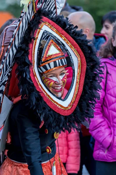 Participante del carnaval — Foto de Stock