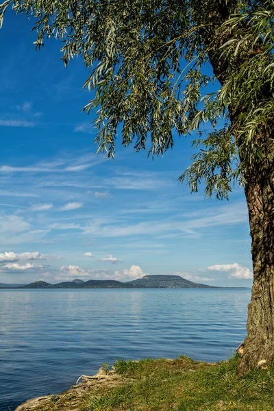 Пейзаж с озера Балатон в Венгрии — стоковое фото