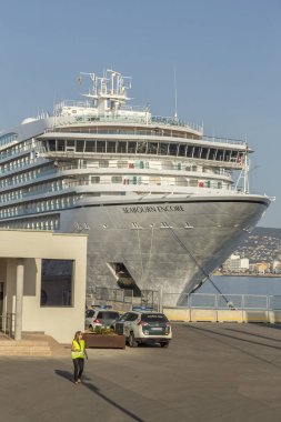 Büyük yolcu gemisi Harbor Palamos İspanya, Seabourn Encore