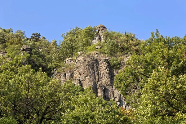 Macar bir dağdan Badacsony manzara