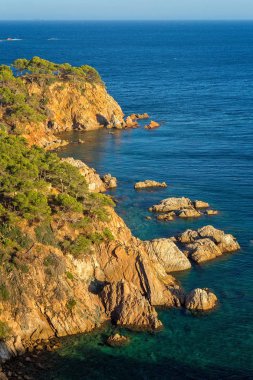 Costa Brava, La Fosca İspanyol Sahil güzel bir ayrıntı