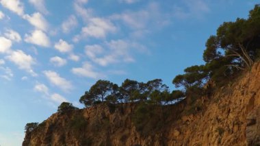 Ayrıntı yaz (Catalonia, Costa Brava), zaman atlamalı, İspanyol sahil
