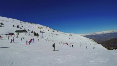 İspanya, Masella Pirenelerde dağda Kayak