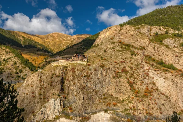 Mooi landschap van een mountains in land Andorra — Stockfoto