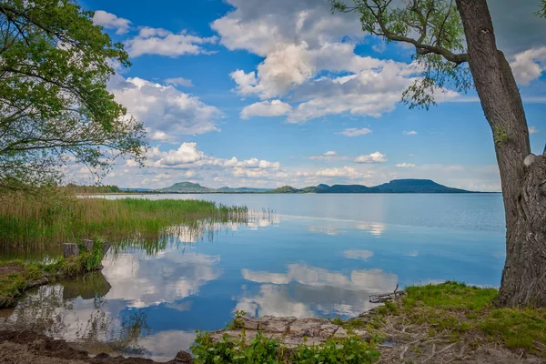 Ωραίο ουγγρικό τοπίο, λίμνη Μπάλατον — Φωτογραφία Αρχείου