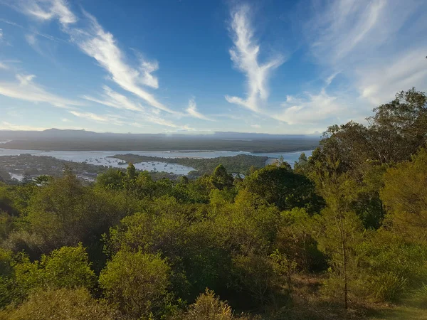 Schöne landschaft von sonnenstrand, queensland, australien — Stockfoto