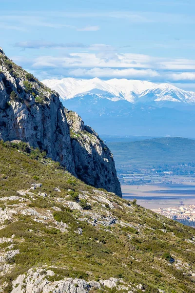 Prachtige Bergtoppen Spaanse Pyreneeën — Stockfoto