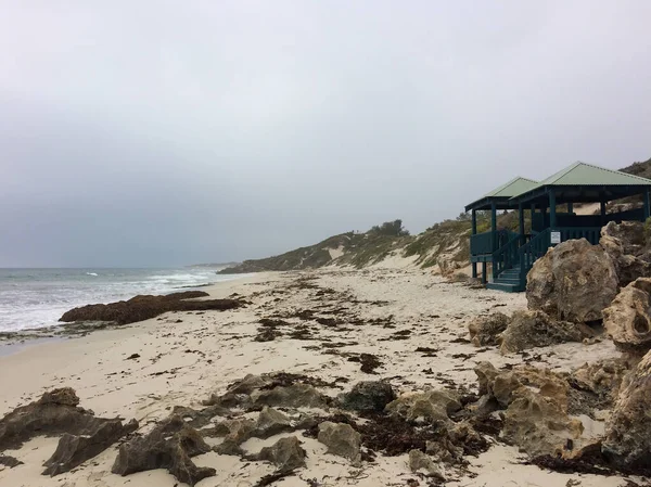 Nizza Costiera Dall Australia Bella Giornata Nuvolosa — Foto Stock