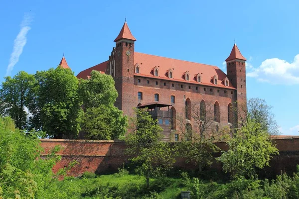 Zamek w gniewie, Polska — Zdjęcie stockowe