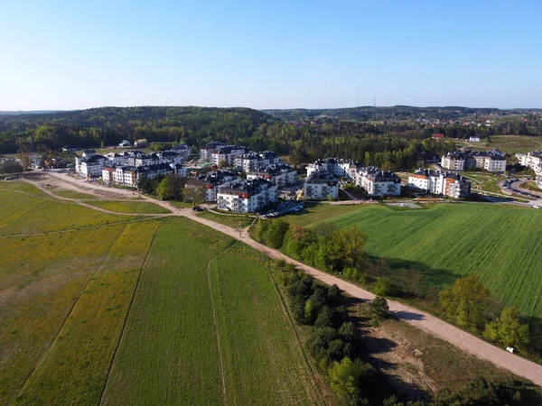 Modern Fastighet Förortsdistrikt Gdynia Polen — Stockfoto