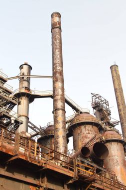 Terk edilmiş çelik fabrikası