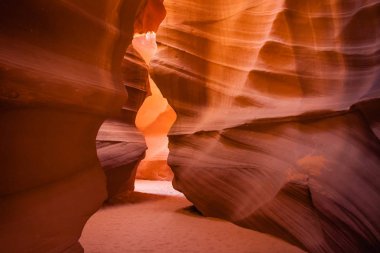 Arizona 'daki Antilop Slot Kanyonu