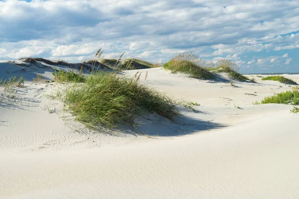 Witte zandduinen — Stockfoto