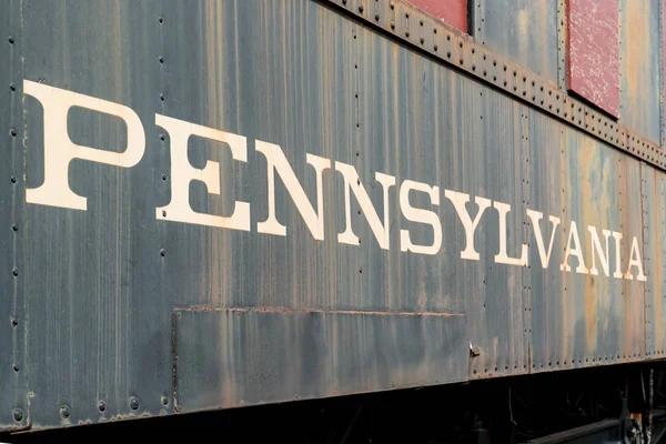 Vecchia locomotiva Pennsylvania — Foto Stock