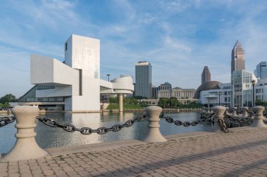 Harbor geçit Cleveland manzarası