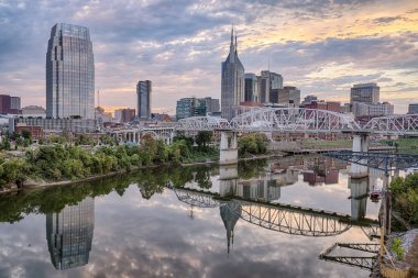 Nashville, tennessee manzarası