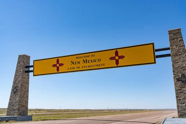 Welcome to New Mexico Sign — Stock Photo, Image