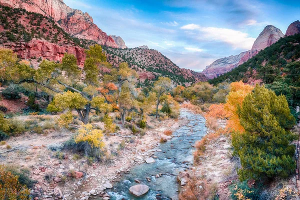 Hösten i Zion National Park — Stockfoto