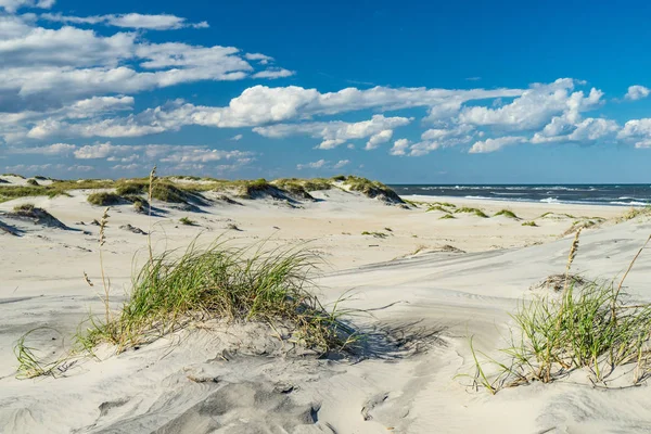 Weiße Sanddünen — Stockfoto