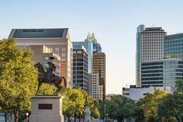 Innenstadt von austin, texas — Stockfoto