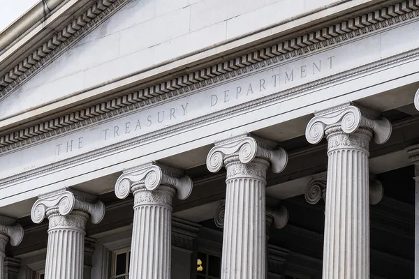 Treasury Department Building — Stock Photo, Image