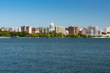 Madison, Wisconsin Şehri Skyline