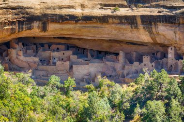 Mesa Verde Ulusal Parkı 'nda Cliff Evleri
