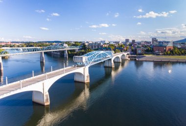 Chattanooga Şehri Gökyüzü Görüntüsü