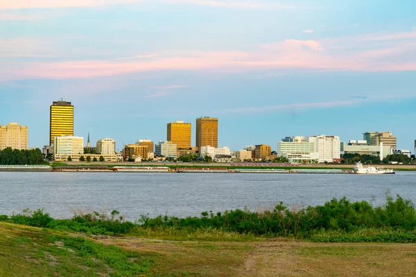 Baton Rouge Louisina Stad Skyline — Stockfoto