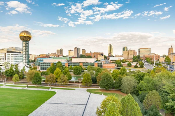 Knoxville Října 2019 Denní Panorama Města Knoxville — Stock fotografie
