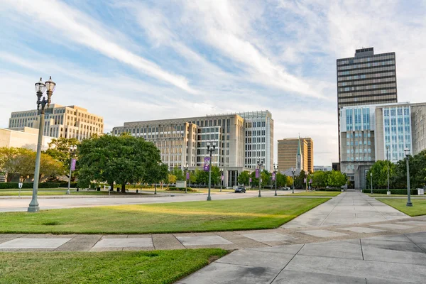 Baton Rouge October 2019 Baton Rouge City Skyline Capitol Park — 스톡 사진