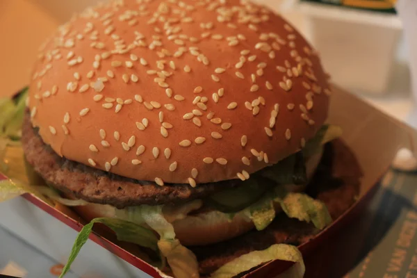 Hamburger na buchtu — Stock fotografie