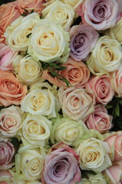 pastel gül düğün düzenleme